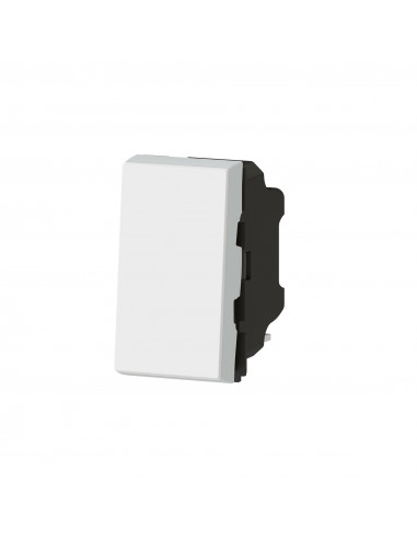 Interrupteur ou va-et-vient 10AX 250V~ Mosaic Easy-Led 1 module blanc LEGRAND 077001L