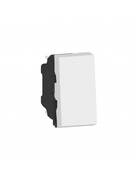 Interrupteur ou va-et-vient 10AX 250V~ Mosaic Easy-Led 1 module blanc LEGRAND 077001L