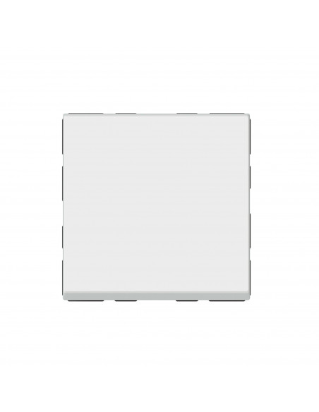 Interrupteur ou va-et-vient 10AX 250V~ Mosaic Easy-Led 2 modules blanc LEGRAND 077011L