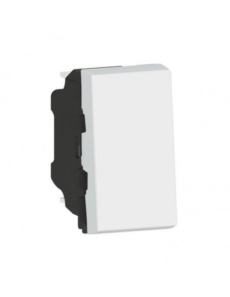 Poussoir témoin 6A 250V~ Mosaic 1 module blanc LEGRAND 077033L