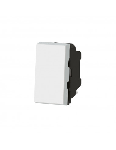 Poussoir inverseur avec borne libre de potentiel 6A 250V~ Mosaic 1 module -blanc LEGRAND 077034L