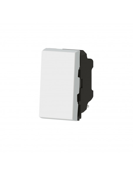 Poussoir inverseur avec borne libre de potentiel 6A 250V~ Mosaic 1 module -blanc LEGRAND 077034L
