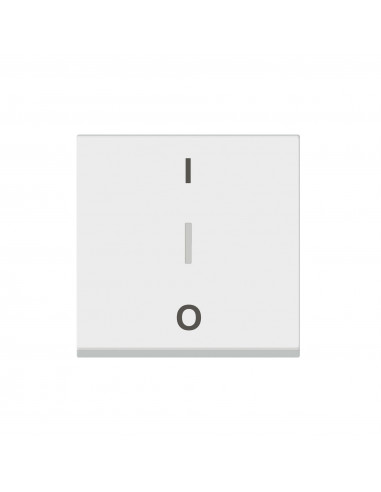 Interrupteur bipolaire + borne repiquage neutre 16AX 250V~ Mosaic 2 mod blanc LEGRAND 077050L