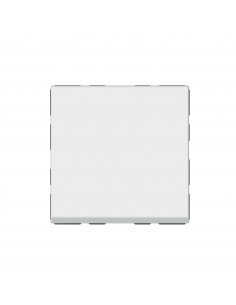 Poussoir inverseur Mosaic Easy-Led 6A 250V 2 modules blanc antimicrobien LEGRAND 078715L