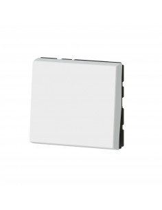 Poussoir inverseur Mosaic Easy-Led 6A 250V 2 modules blanc antimicrobien LEGRAND 078715L 2