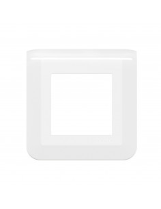 Plaque de finition Mosaic pour 2 modules blanc LEGRAND 078802L