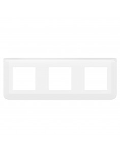 Plaque de finition horizontale Mosaic pour 3x2 modules blanc LEGRAND 078806L/277806L