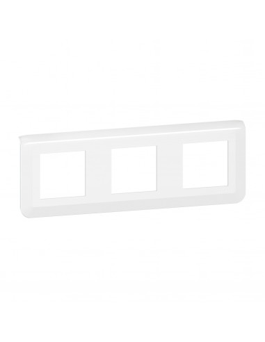 Plaque de finition horizontale Mosaic pour 3x2 modules blanc LEGRAND 078806L/277806L