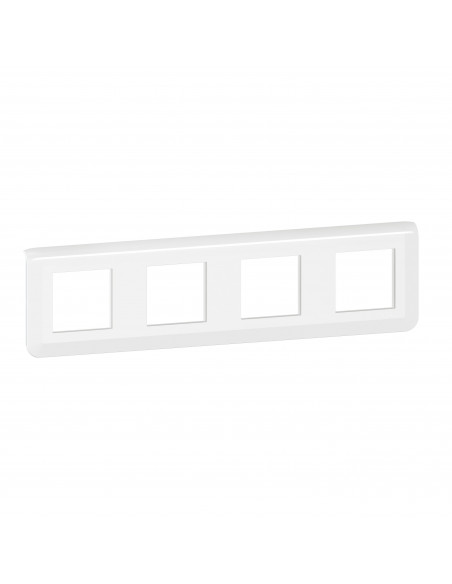 Plaque de finition horizontale Mosaic pour 4x2 modules blanc LEGRAND 078808L