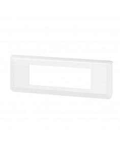 Plaque de finition horizontale Mosaic pour 6 modules blanc LEGRAND 078816L 2