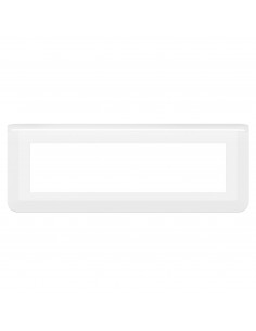 Plaque de finition horizontale Mosaic pour 8 modules blanc LEGRAND 078818L