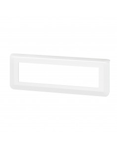 Plaque de finition horizontale Mosaic pour 8 modules blanc LEGRAND 078818L 2