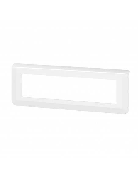 Plaque de finition horizontale Mosaic pour 8 modules blanc LEGRAND 078818L
