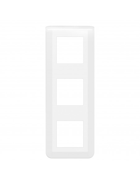 Plaque de finition verticale Mosaic pour 3x2 modules blanc LEGRAND 078823L