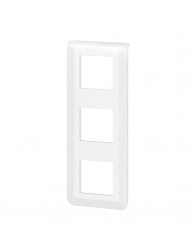 Plaque de finition verticale Mosaic pour 3x2 modules blanc LEGRAND 078823L