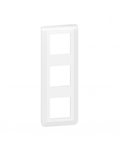 Plaque de finition verticale Mosaic pour 3x2 modules blanc LEGRAND 078823L