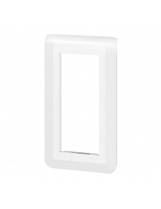 Plaque de finition verticale Mosaic pour 5 modules blanc LEGRAND 078825L 2