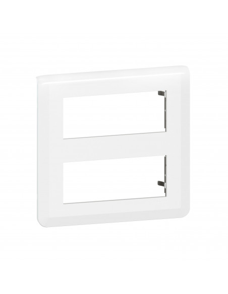 Plaque de finition Mosaic pour 2x5 modules blanc LEGRAND 078830L