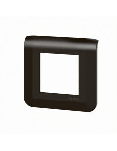 Plaque de finition Mosaic pour 2 modules noir mat LEGRAND 079042L 2