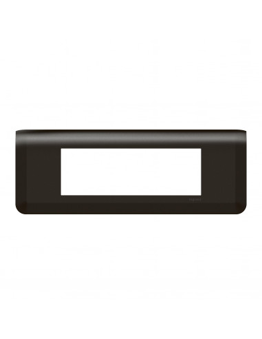 Plaque de finition horizontale Mosaic pour 6 modules noir mat LEGRAND 079056L