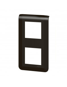 Plaque de finition verticale Mosaic pour 2x2 modules noir mat LEGRAND 079062L 2