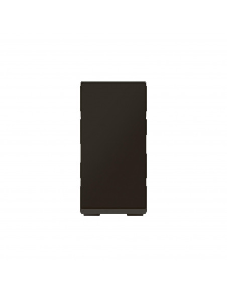 Interrupteur ou va-et-vient 10AX 250V~ Mosaic Easy-Led 1 module noir mat LEGRAND 079101L