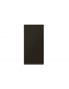 Poussoir ou poussoir inverseur Mosaic Easy-Led 6A 250V~ 1 module noir mat LEGRAND 079130L