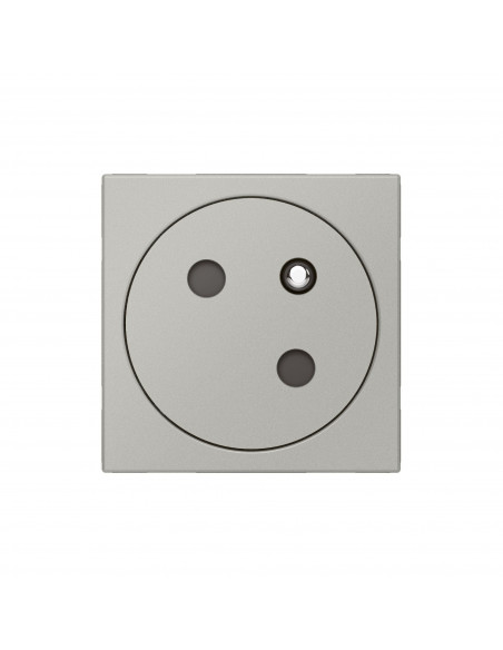 Prise de courant 2P+T Surface Mosaic Link raccordement latéral 2 modules alu LEGRAND 079245L