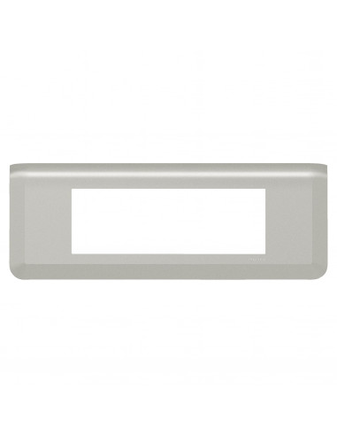 Plaque de finition horizontale Mosaic pour 6 modules alu LEGRAND 079316L