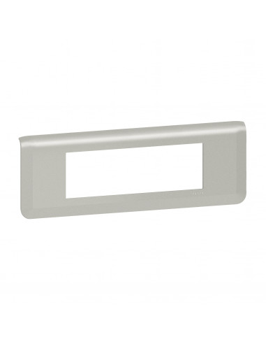 Plaque de finition horizontale Mosaic pour 6 modules alu LEGRAND 079316L