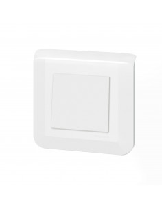 Interrupteur ou va-et-vient Mosaic 10A blanc complet avec plaque LEGRAND 099200 2