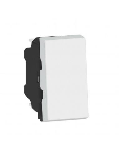 Interrupteur ou va-et-vient Mosaic Easy-Led 10A 1 module blanc LEGRAND 099400