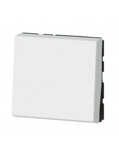 Interrupteur ou va-et-vient Mosaic Easy-Led 10A 2 modules blanc LEGRAND 099401 2