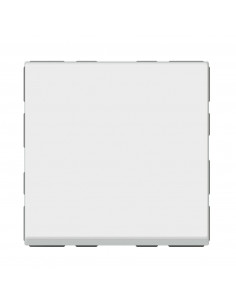 Poussoir Mosaic Easy-Led 6A 2 modules blanc LEGRAND 099411