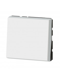 Poussoir Mosaic Easy-Led 6A 2 modules blanc LEGRAND 099411 2