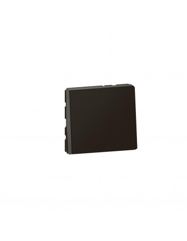 Interrupteur ou va-et-vient témoin voyant Mosaic Easy-Led 10A 2 modules noir LEGRAND 099446