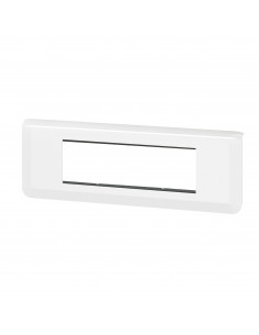 Plaque Mosaic avec support pour 6 modules montage horizontal blanc LEGRAND 099478 2