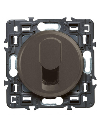 Prise RJ 45 multimédia cat. 6A FTP Céliane Graphite LEGRAND 099544