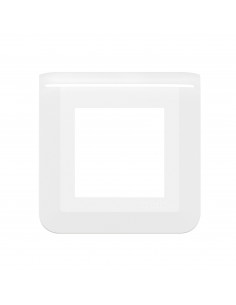 Plaque de finition Mosaic pour 2 modules blanc LEGRAND 200942