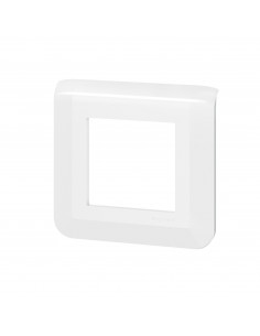 Plaque de finition Mosaic pour 2 modules blanc LEGRAND 200942 2