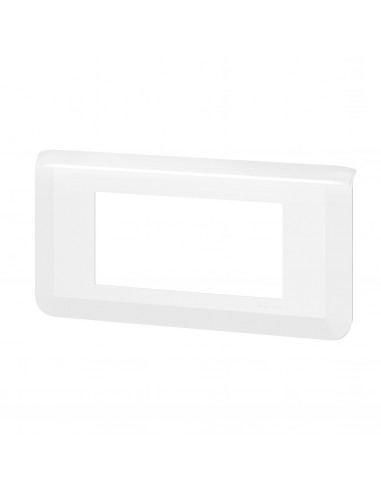 Plaque Mosaic 4 modules montage horizontal blanc LEGRAND 200945