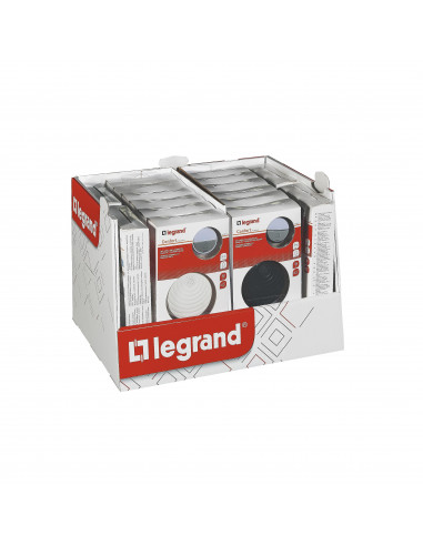 MINI BOX CARILLONS RADIO CONFORT BLANC ET ANTHRACITE LEGRAND 300214