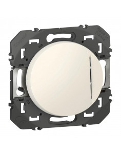 Poussoir lumineux à équiper d'un voyant dooxie finition blanc LEGRAND 600005