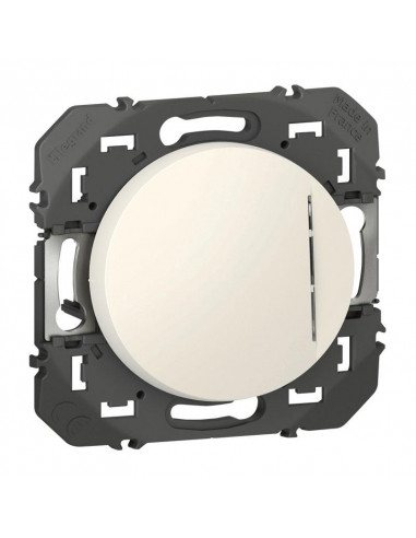 Poussoir lumineux à équiper d'un voyant dooxie finition blanc LEGRAND 600005