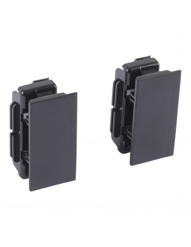 Clip pour fixation Mosaic sur colonnes et colonnettes clippage direct noir LEGRAND 603856