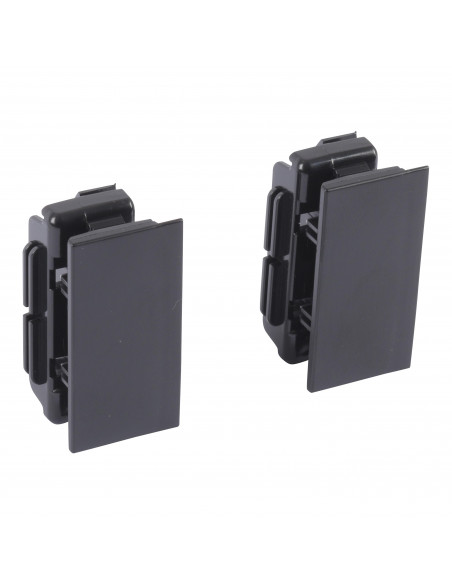 Clip pour fixation Mosaic sur colonnes et colonnettes clippage direct noir LEGRAND 603856