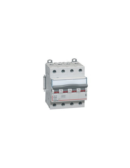 Interrupteur-sectionneur DX³-IS 4 Pôles 400V 63A 4 modules LEGRAND 406481