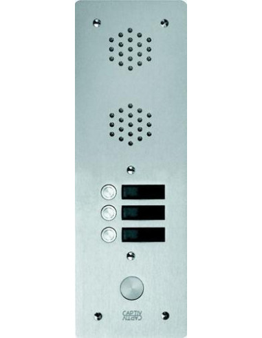 Plaque Av Alu 6Mm 1R 03Bp URMET 7771/3