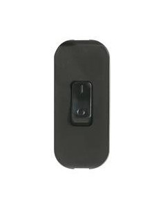 Interrupteur à bascule 2A 250V à touche de couleur et coupure bipolaire noir LEGRAND 040194 2