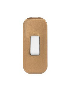 Interrupteur à bascule 2A 250V~ à touche luminescente et coupure bipolaire vieil or LEGRAND 040185 2